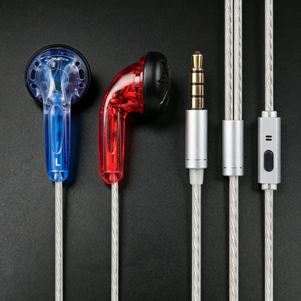 Audio Music Dj - Fones de Ouvido Intra-auriculares FENGRU DIY