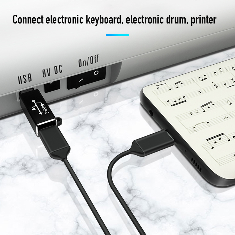 Tipo c usb fêmea para USB-B ma - Midi Controller Pad avaliação e preço